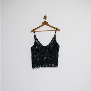 90’s crochet tank top